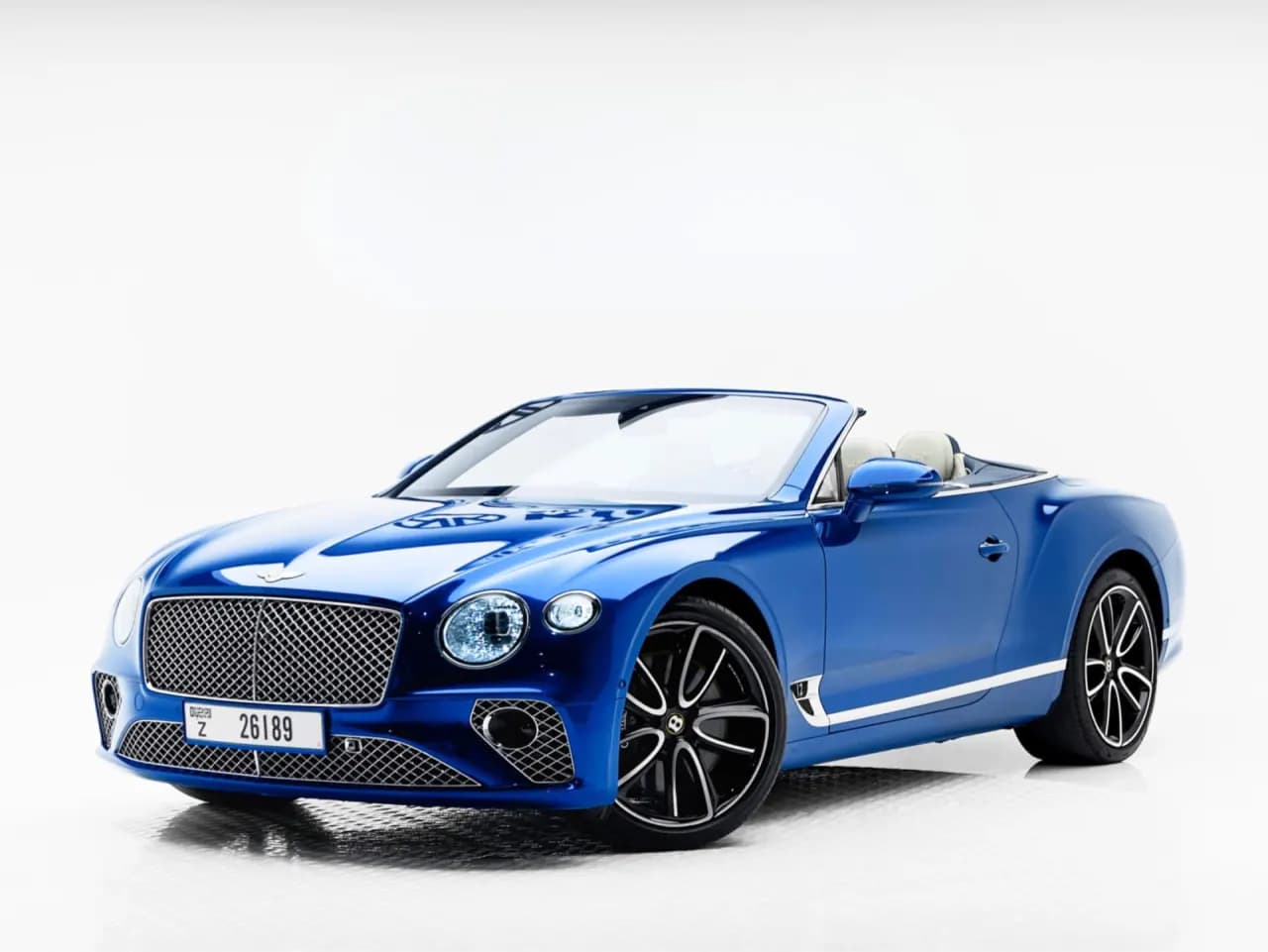 Rent Bentley Continental GT Convertible in Dubai